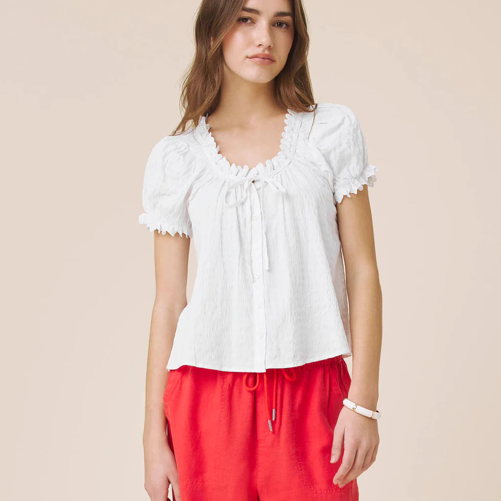 Gigi Puff Sleeve Top | Splendid