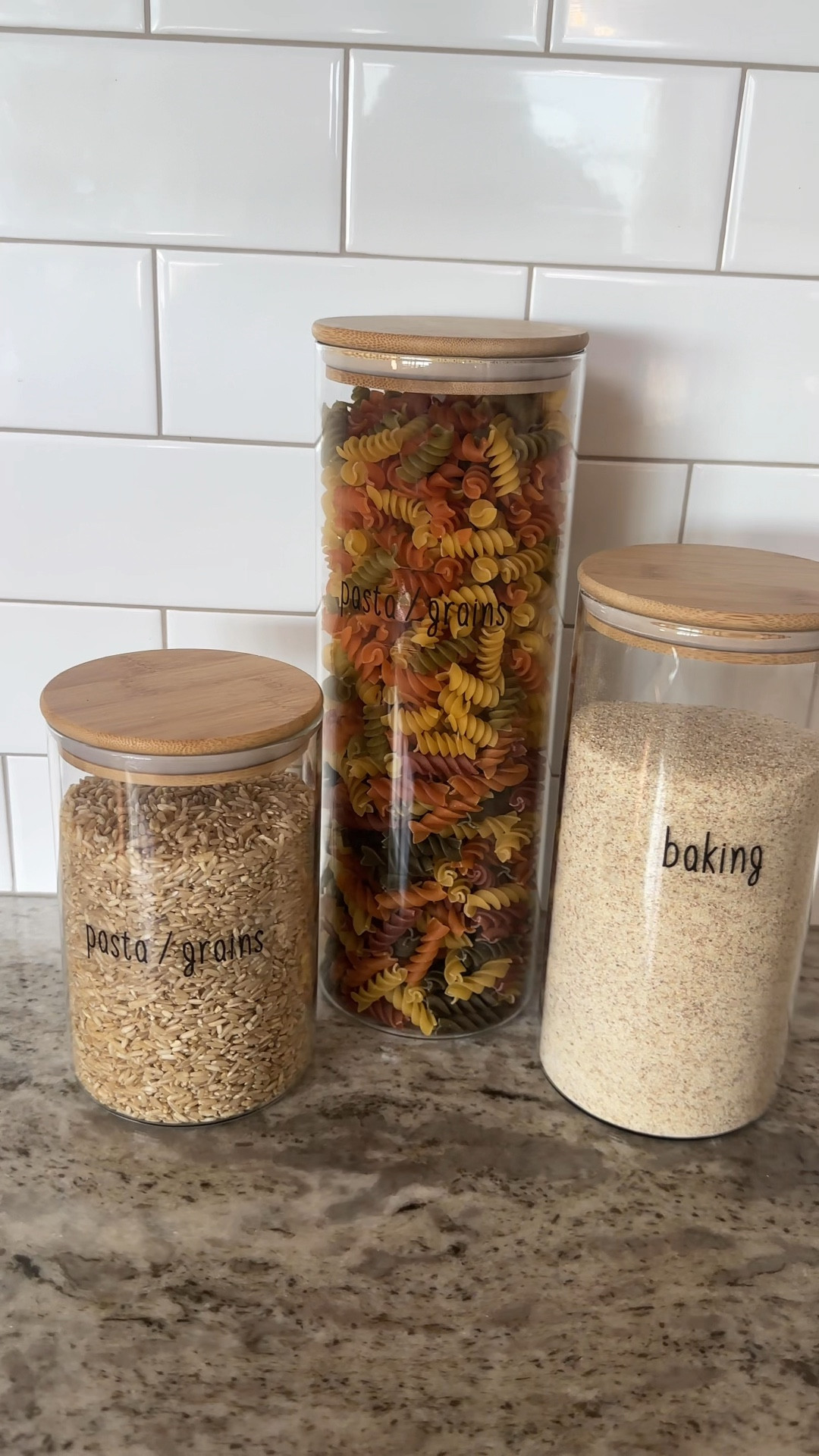 On Sale! Kitchen Pantry Clear Jars.

Organization | labels | pantry | kitchen | Black Friday sale | kitchen finds | Amazon finds 

#LTKFindsUnder50 #LTKHome #LTKSaleAlert