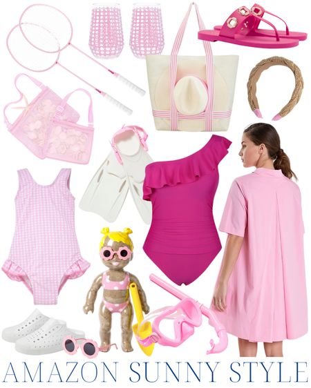 spring dress, sandals, travel outfit, beach style, beach outfit, mommy and me, pink dress, pink gingham, pink one-piece, pink sandals, beach toys, Amazon finds, summer outfit, travel outfit, white dress, sandals, swimsuit, wedding guest dress, Amazon finds, Amazon favorites, classic home, traditional home, grandmillennial home, coastal home, coastal grand, southern home, southern style, classic style, preppy style 

#LTKkids #LTKswim #LTKstyletip