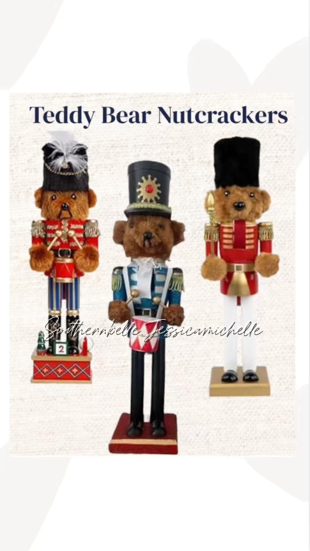 Teddy bear nutcrackers! Perfect for Ralph Lauren inspired Christmas.🐻🎄❤️

#LTKHoliday #LTKHome #LTKSeasonal
