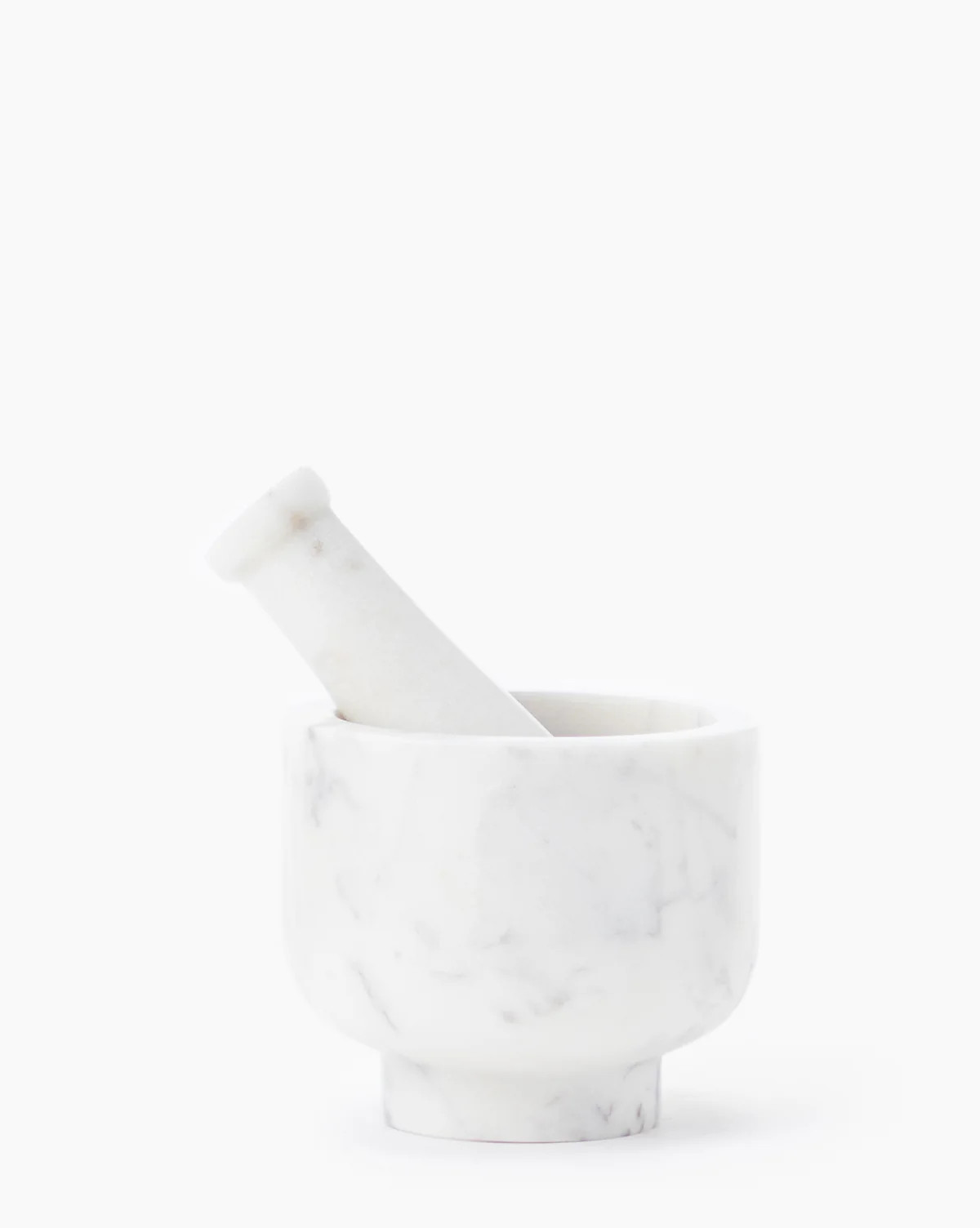 White Marble Mortar & Pestle | McGee & Co. (US)