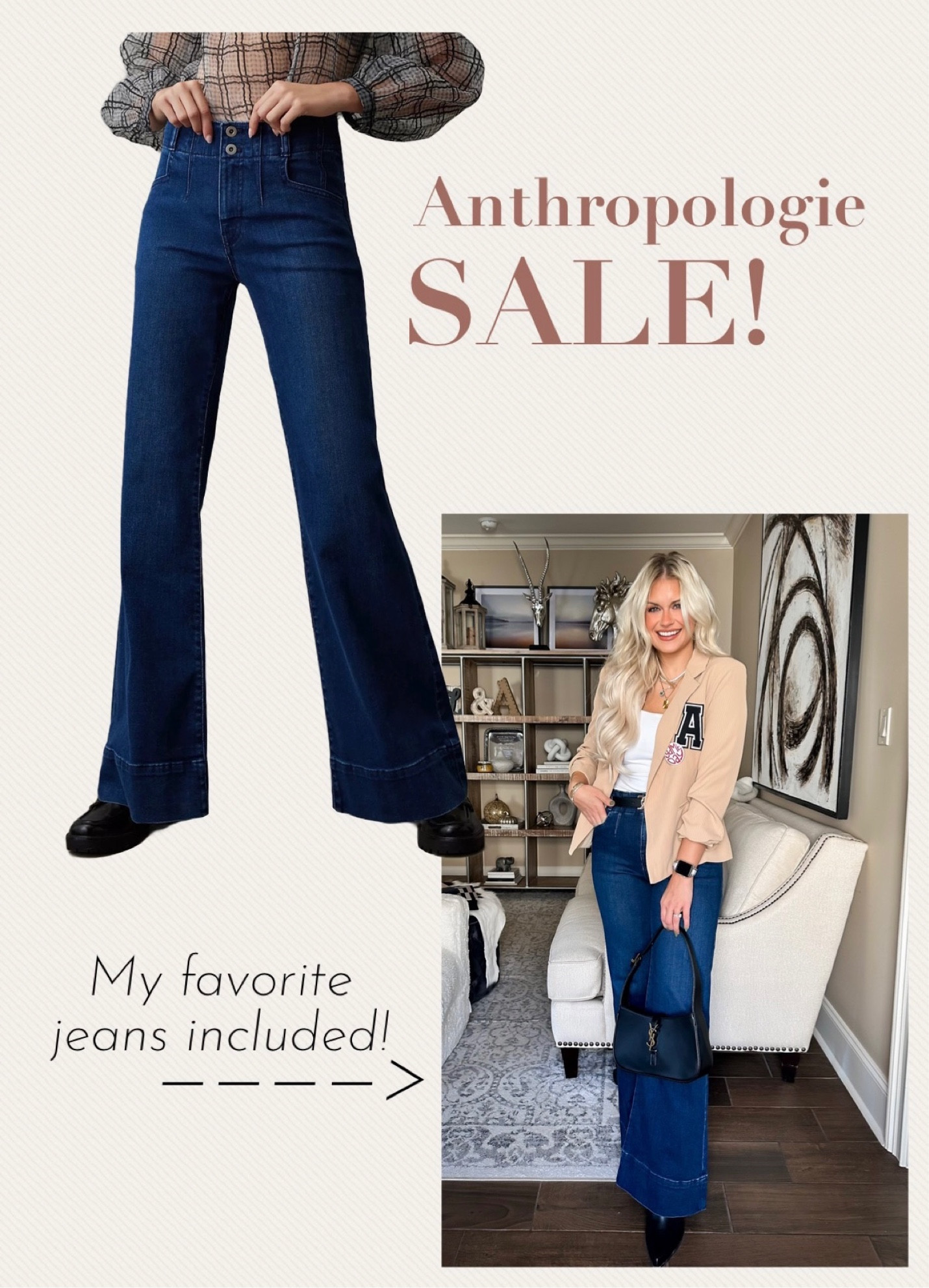 Anthropologie sale!! Jeans included! Get my favorites for $103!! I got my normal size 

#LTKHoliday #LTKsalealert #LTKGiftGuide