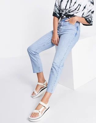 Topshop Straight jeans in bleach  | ASOS | ASOS (Global)