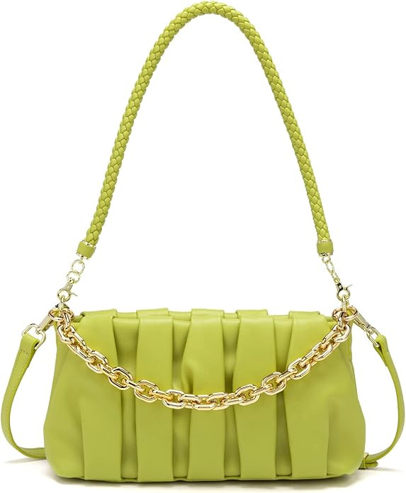 KingTo Shoulder Dumpling Purse Handbag for Women Fashion Crossbody Tote Bag Soft Clutch Pouch Bag | Amazon (US)