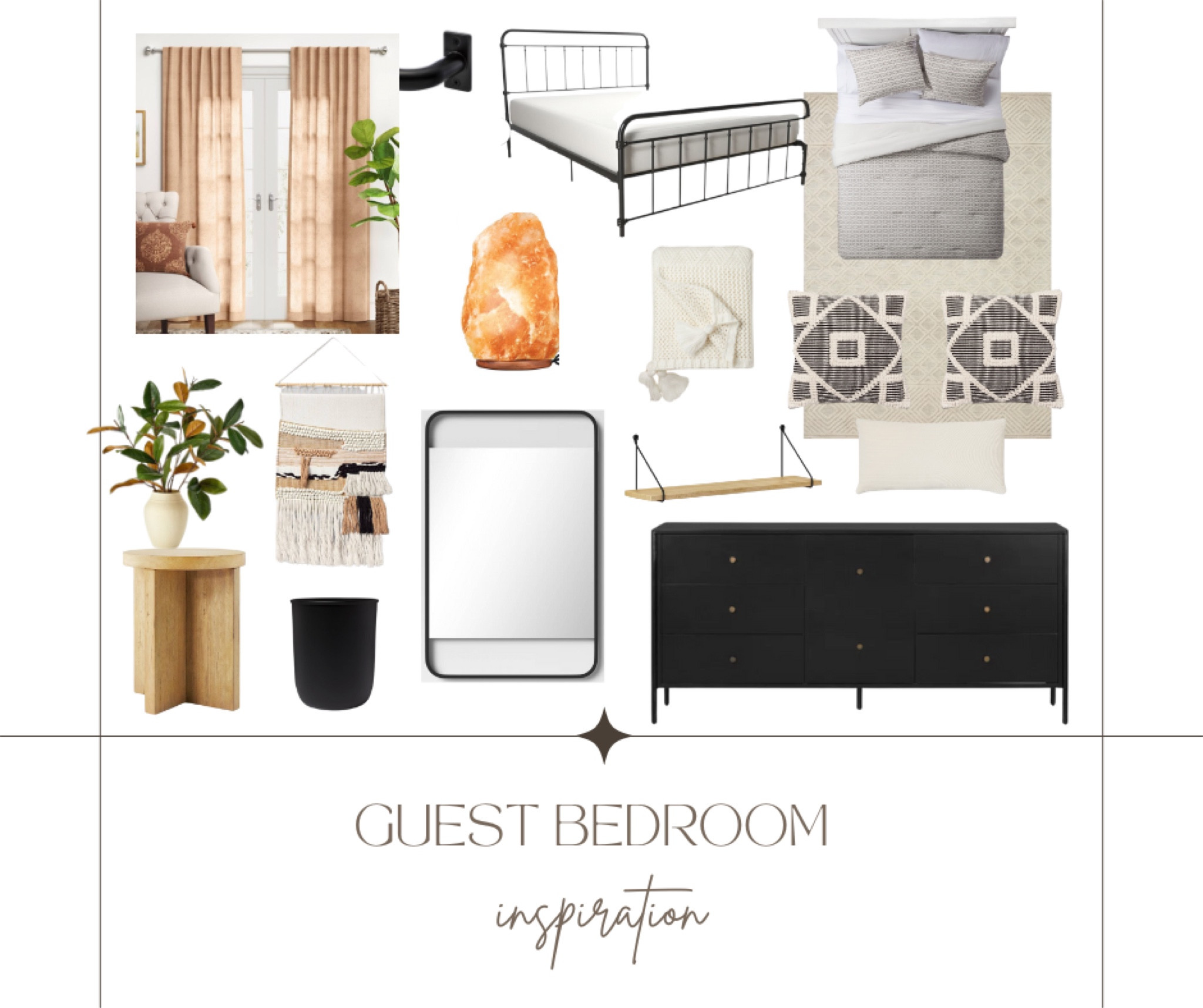 Guest bedroom inspiration 🏡 Comforter- old Project 62 from Target 

#LTKSeasonal #LTKhome