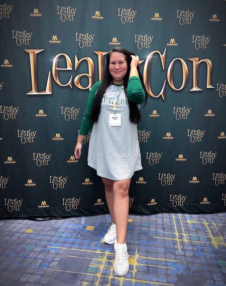 My Slytherin outfit at LeakyCon! 💚🐍⚡️ #harrypotter #slytherin #hogwarts

#LTKunder50 #LTKstyletip #LTKsalealert