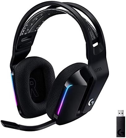 Logitech G733 Lightspeed Wireless Gaming Headset with Suspension Headband, Lightsync RGB, Blue VO... | Amazon (US)