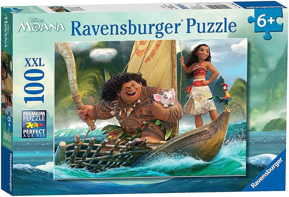 Ravensburger Disney Moana One Ocean One Heart 100 Piece Jigsaw Puzzle for Kids – Every Piece is... | Amazon (US)