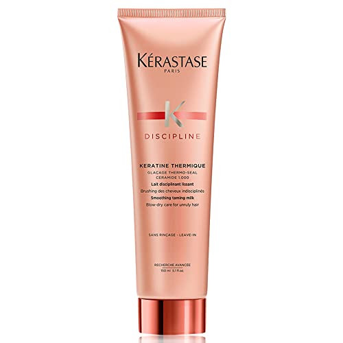 KERASTASE Discipline Keratine Thermique - Smoothing Leave In Treatment, Reduces Frizz and Tames Flyaways, Protects Against Heat Damage, Adds Shine and Smooths Imperfections | Amazon (US)