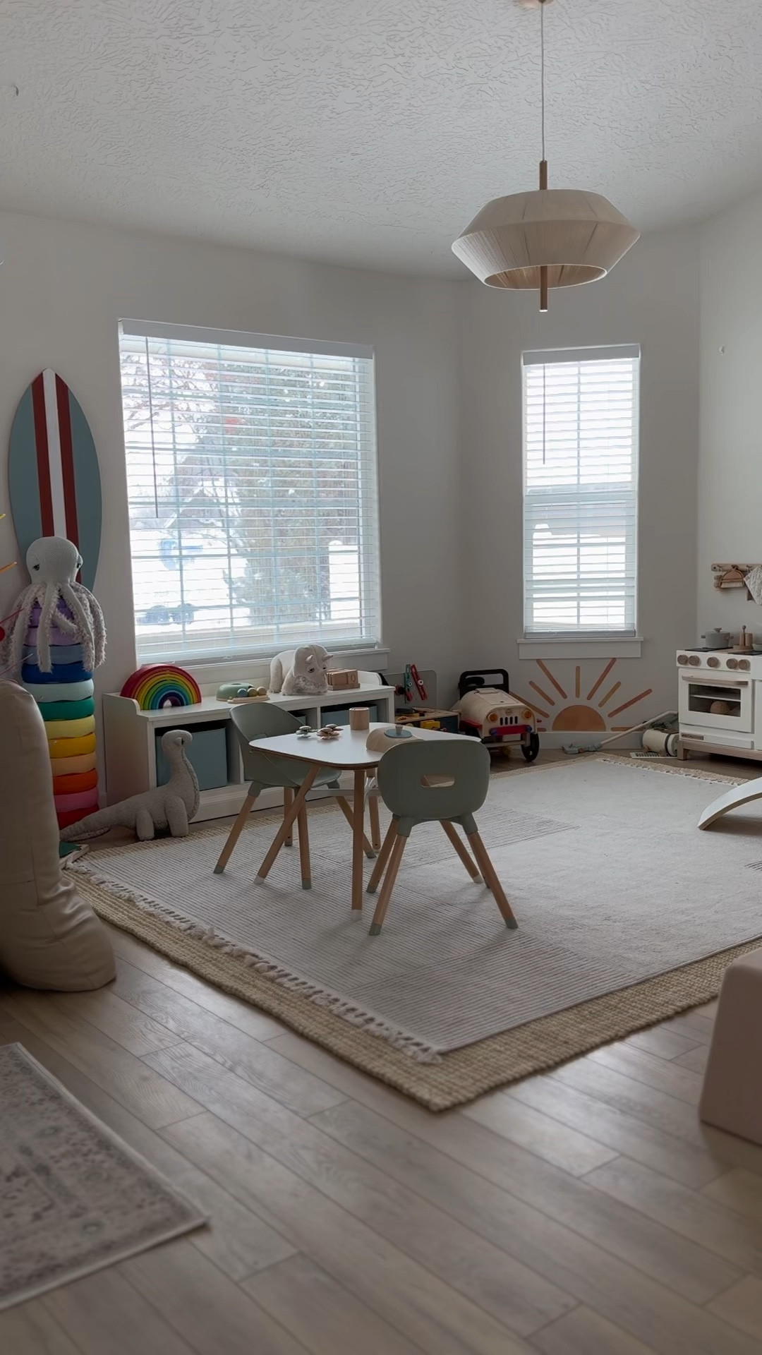 When I made our playroom, I knew I wanted it to encourage learning and play.

So much intention went behind every piece that I found for their playroom. 

We used Lalo in our playroom because they have a vast selection of playroom items that promote learning. They have playkits that are developmentally curated for specific stages of development as well as individual toys. They also make playroom furniture like our table and chairs and our play tunnel. Plus they offer storage solutions like these quilted baskets!

Plus their table comes with adhesive coloring sheets, which is a must with littles!

| rainbow toys, rainbow playroom, playroom toys, playroom ideas, playroom makeover |

#lalopartner #lalofam #playroom #playroomdecor #playroominspo #playroomdesign #playrooms #playroomorganization #playroomideas #playroomstyling #playroommakeover #playroomfurniture #playroomfun #rainbowtoy #rainbowtoys 

#LTKkids #LTKbaby #LTKfamily