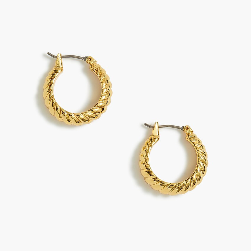 Twist hoop earrings | J.Crew Factory
