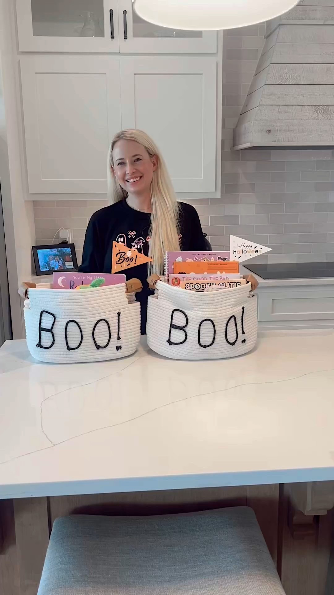 Kids boo basket for an almost 2 and a 5 year old boy! 

#LTKKids #LTKFamily #LTKHalloween