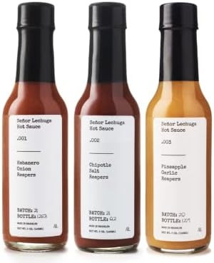 Señor Lechuga Hot Sauce – Hot Sauce Made from Carolina Reaper Peppers and Habanero Pepper – ... | Amazon (US)