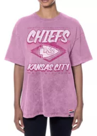 New Era Women's Kansas City Chiefs Pastel Pink Washed T-Shirt | DICK'S Sporting Goods