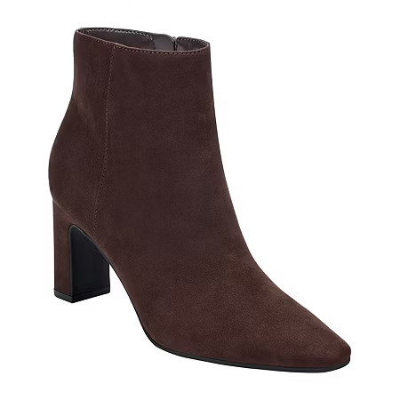 Unisa Womens Yopie Block Heel Booties, 10 Medium, Brown | JCPenney