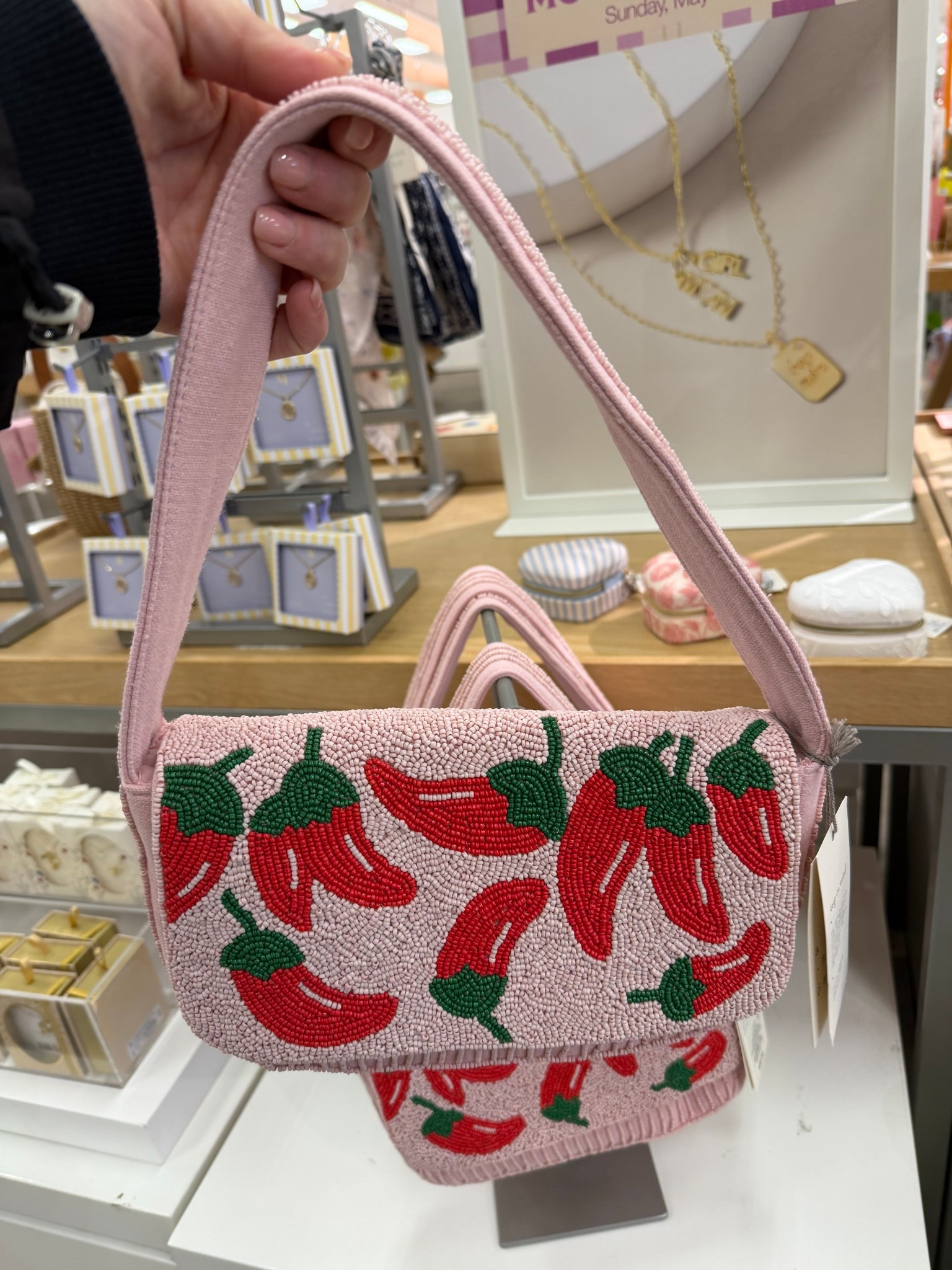 Spicy beaded shoulder hand bag from Target. These are so trendy and cute. They have 4 color ways available. #target #beadedpurse #purses #targetfinds #handbags

#LTKootd #LTKSeasonal #LTKgrwm