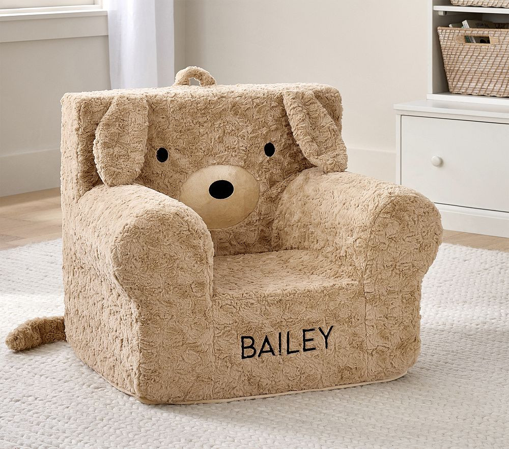 Anywhere Chair®, Cozy Critter Bailey Labradoodle | Pottery Barn Kids
