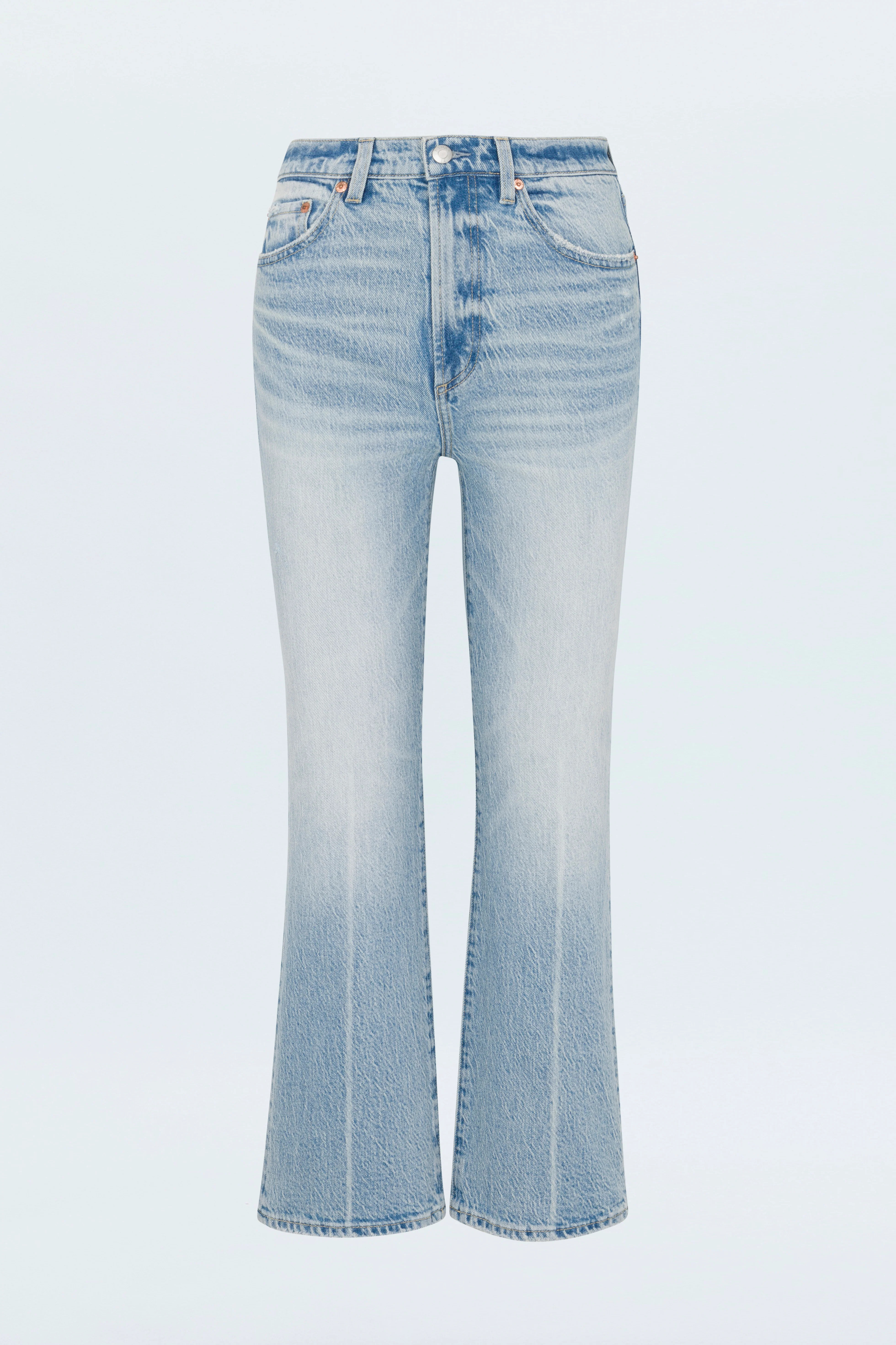 Ally High Rise Ankle Boot Jean - High Tide | Pistola Denim