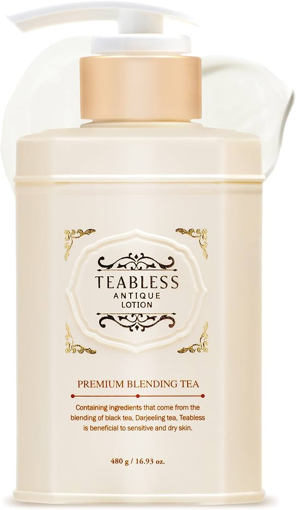TEABLESS Antique Lotion 480ml | Face Moisturizer and Body Lotion for Men and Women | Korean Moist... | Amazon (US)