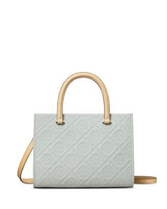 Tory Burch T Monogram Soft Pebble Tote  | Bloomingdale's Tory Burch Handbags | Bloomingdale's (US)