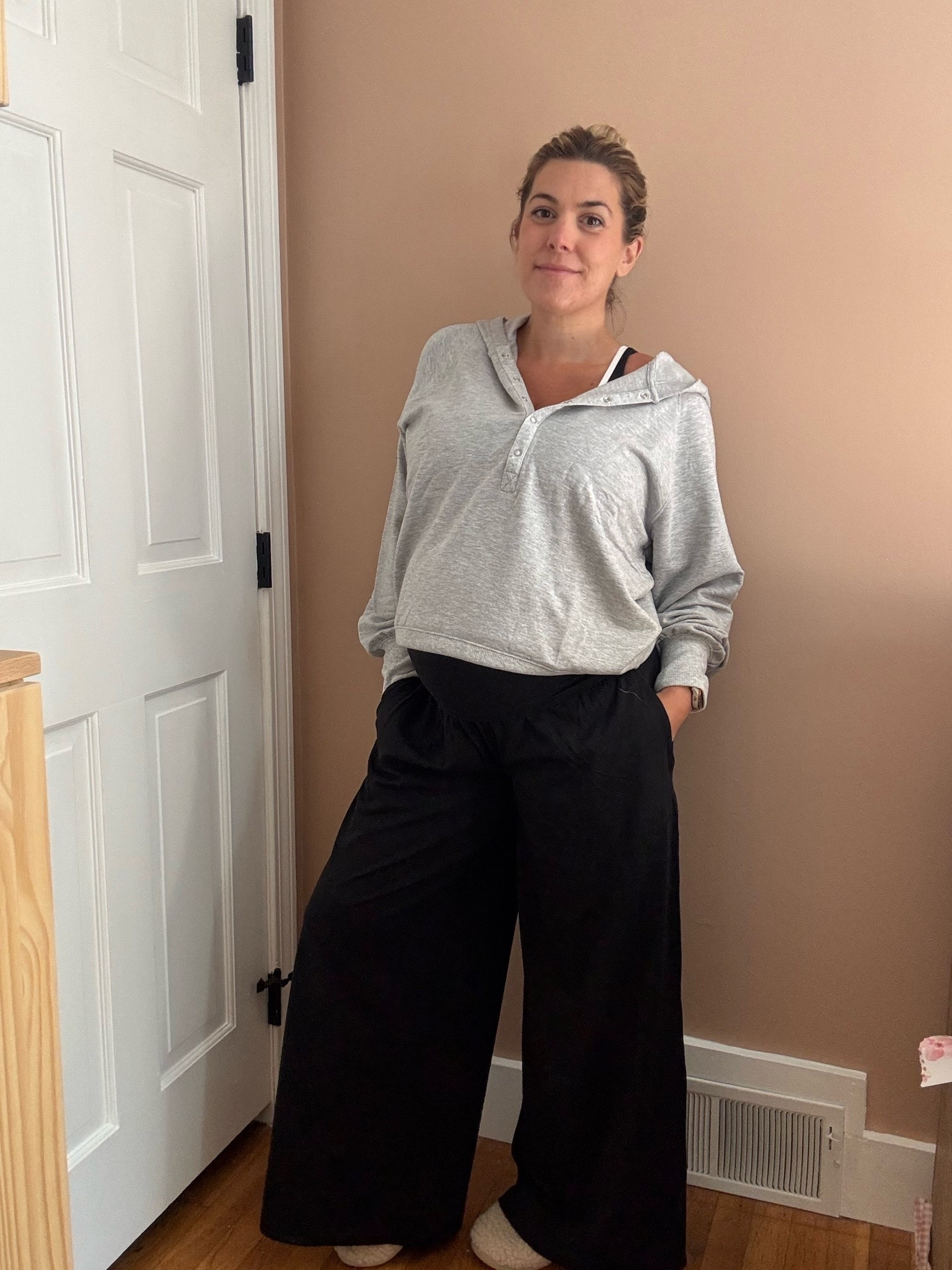 Aerie sale buys, another of my favorite active wear sets in a new trim style, comfy loungewear - ill be buying this Henley hoodie for more fall outfits

#LTKBump #LTKSaleAlert #LTKActive