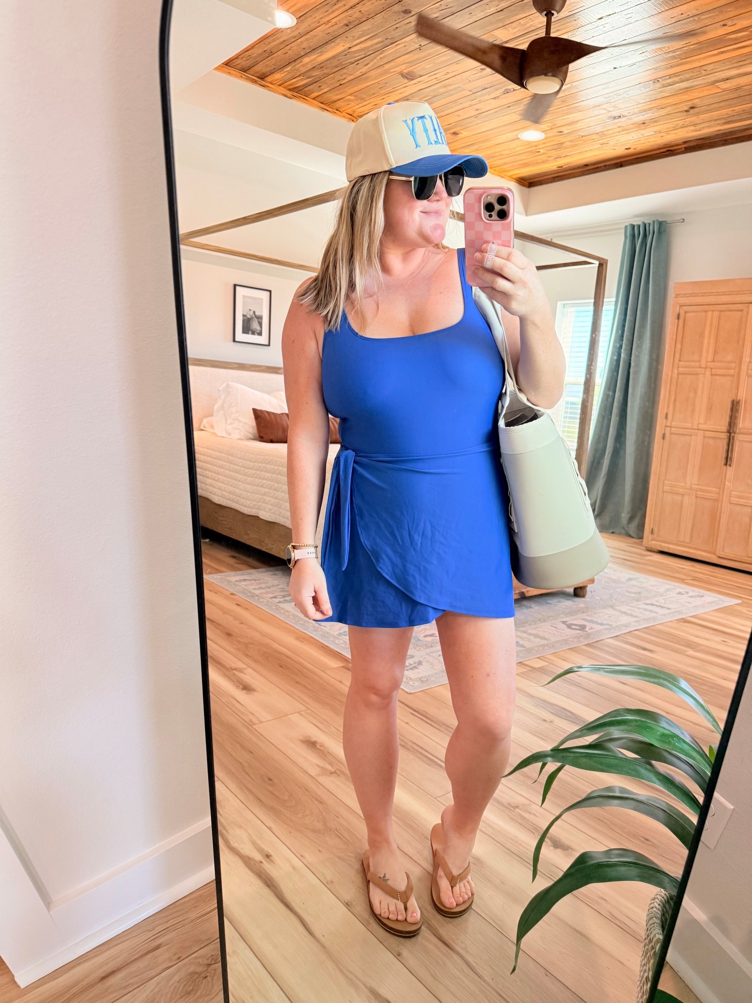 Old Navy Swim Dress! 5’4 10/12 Wearing the L 

#LTKootd #LTKSwim #LTKMidsize