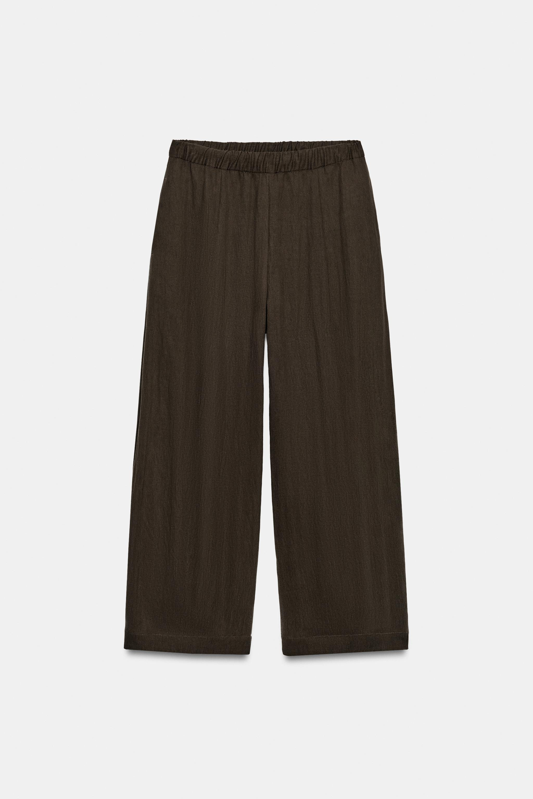 ZW COLLECTION BARREL PANTS | Zara US