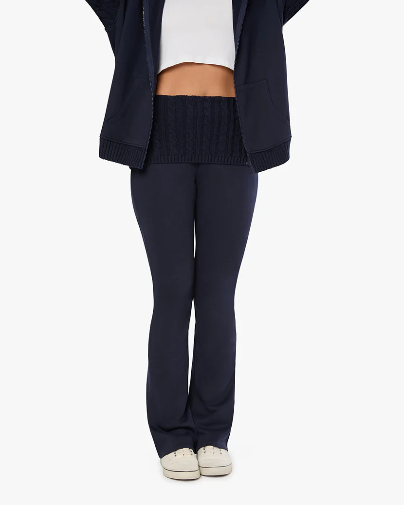 Cable Knit Roll Over Pant | We Wore What