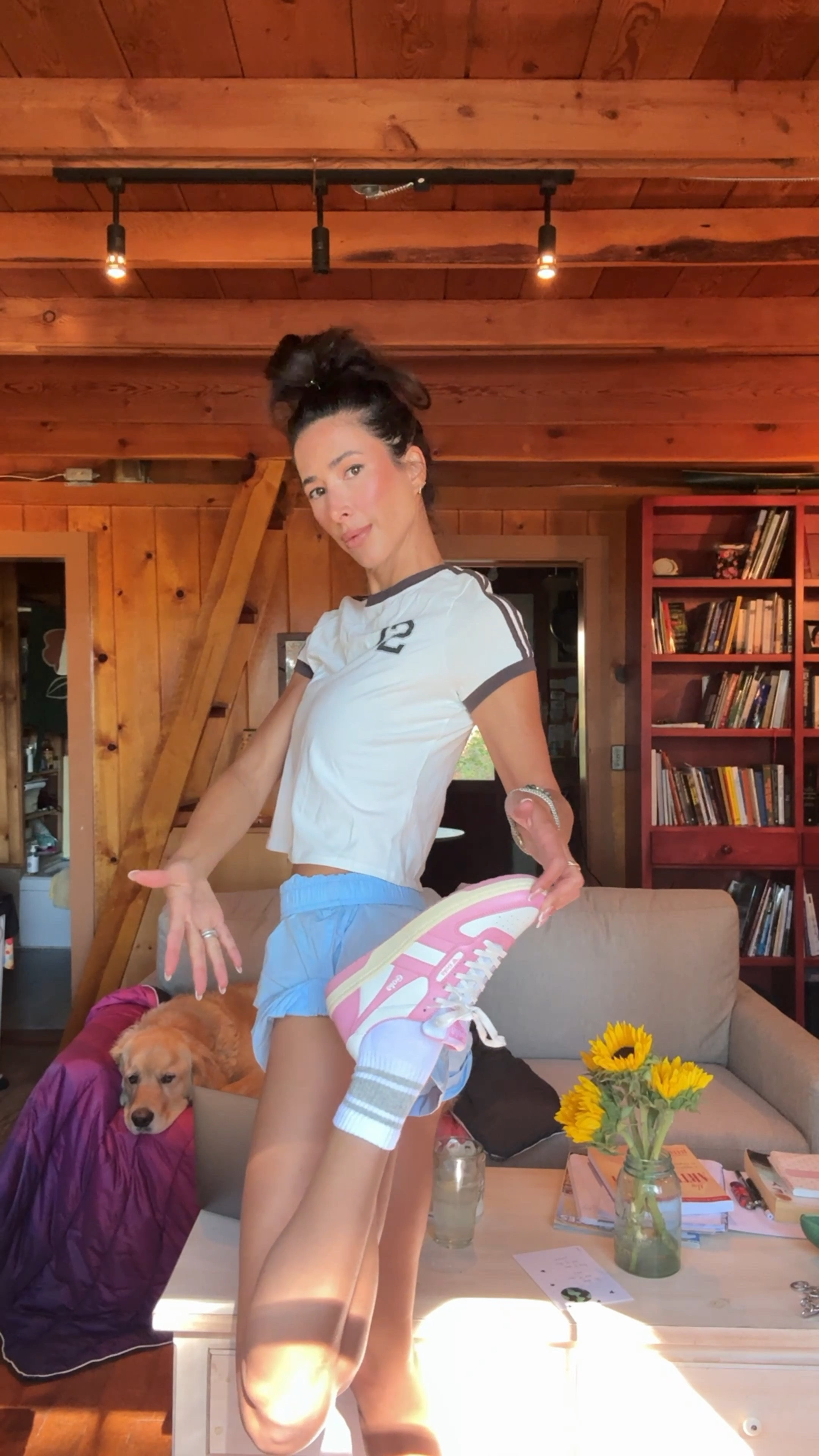 GRWM for an active doggo morning at the lake! @anthropologie Daily Practice line is perfect for getting me back into routine, with every season change I like to reset, get excited about greeting fall, take time to asses what’s working, what isn’t, what to let go of and what to embrace. #anthropologie #dailypractice

#LTKShoeCrush #LTKFallSale #LTKActive