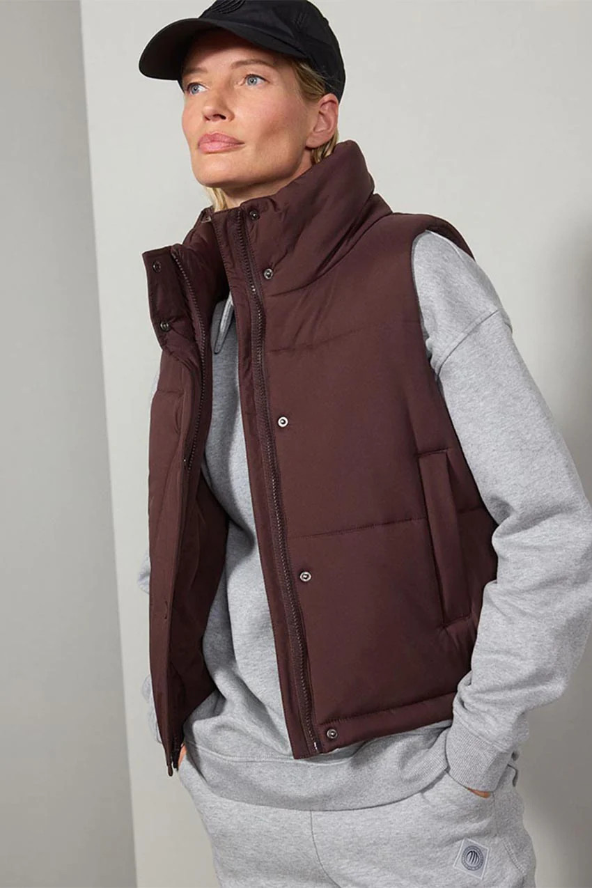 Fascinate Insulated Cropped Vest | MPG Sport