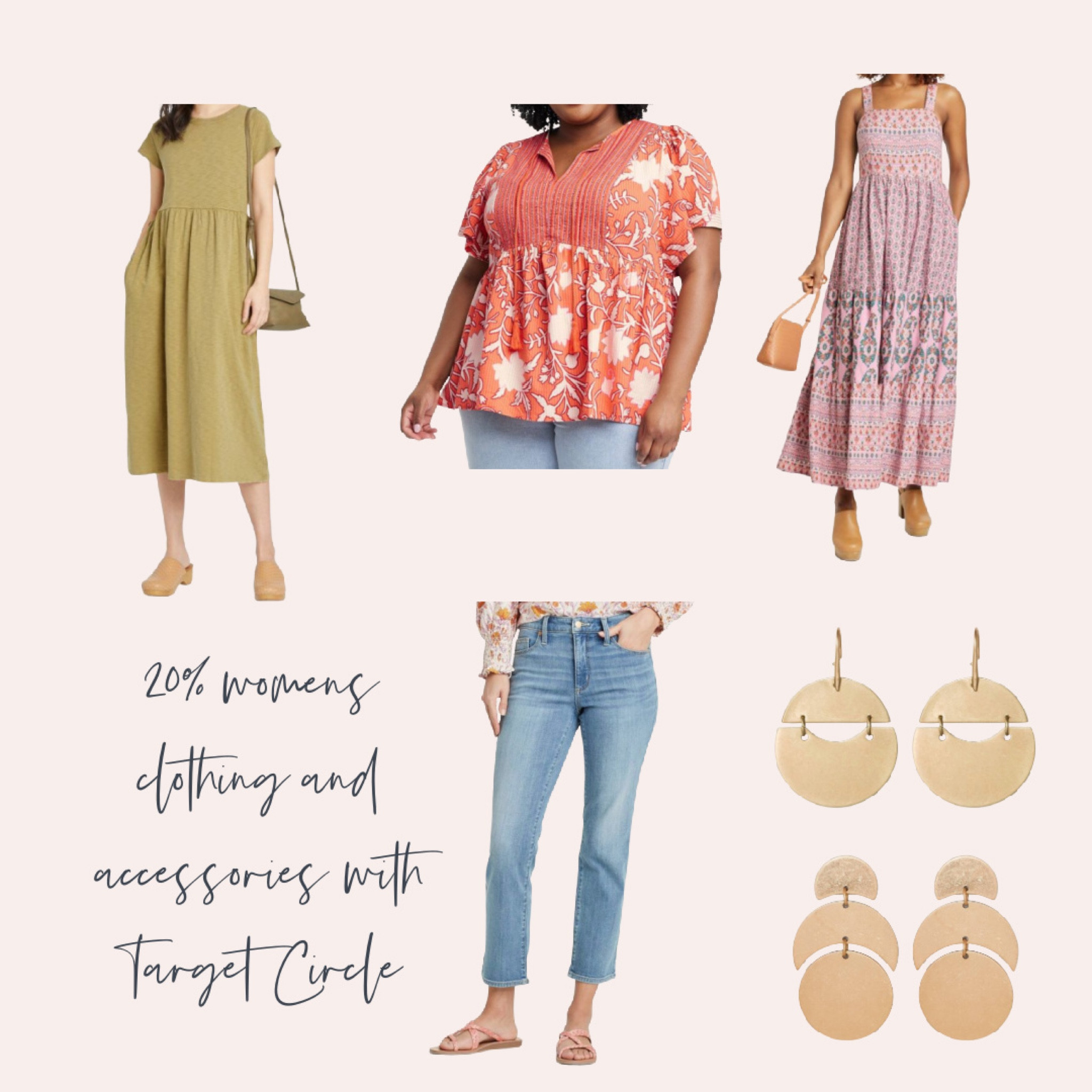 Dress, earrings, jeans, top

#LTKstyletip #LTKunder50 #LTKsalealert