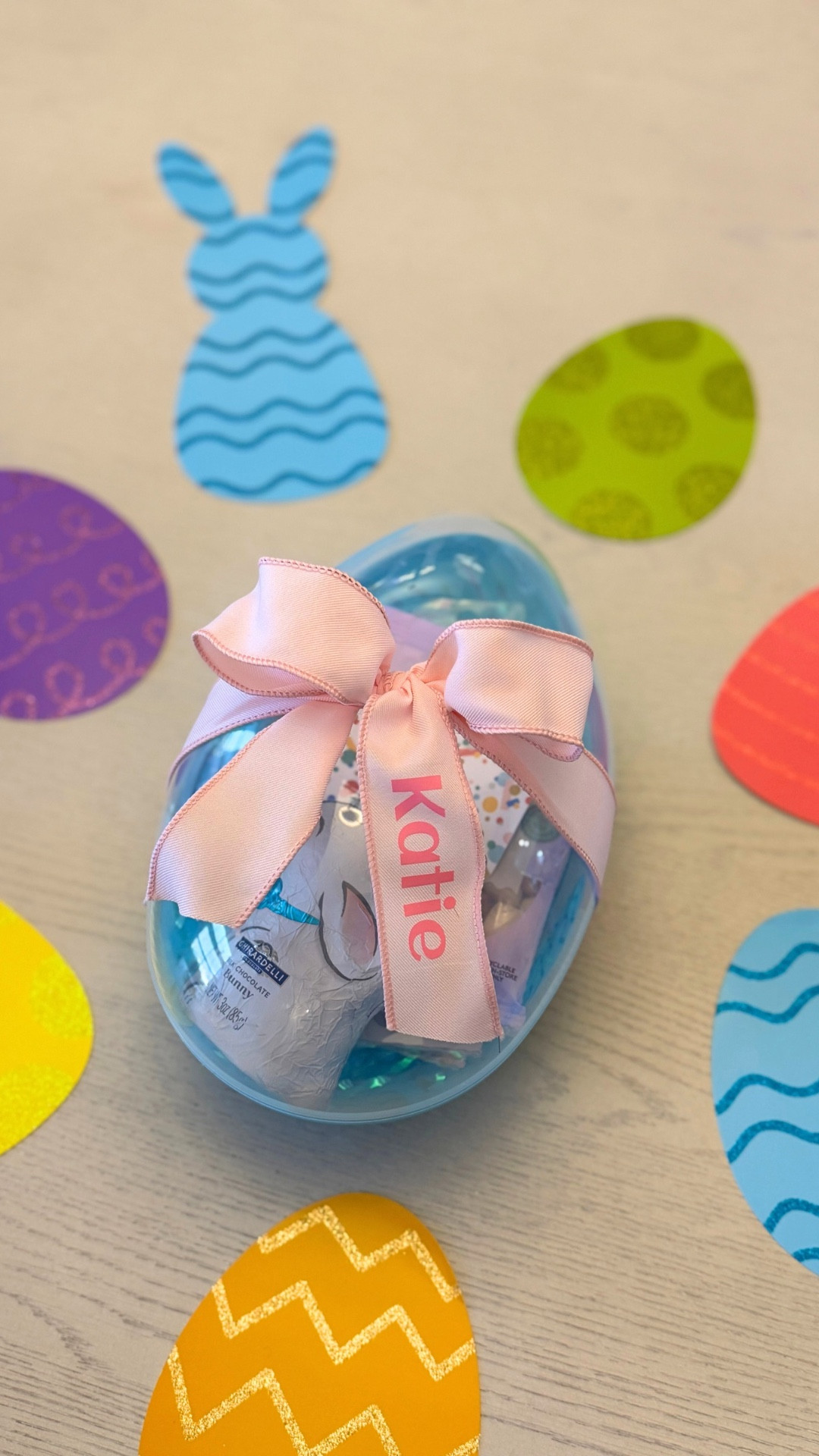 Personalized Easter egg gift perfect for teachers! 🎁🐰#gifting #diy #eastergift #giftideas 

#LTKSeasonal #LTKParties
