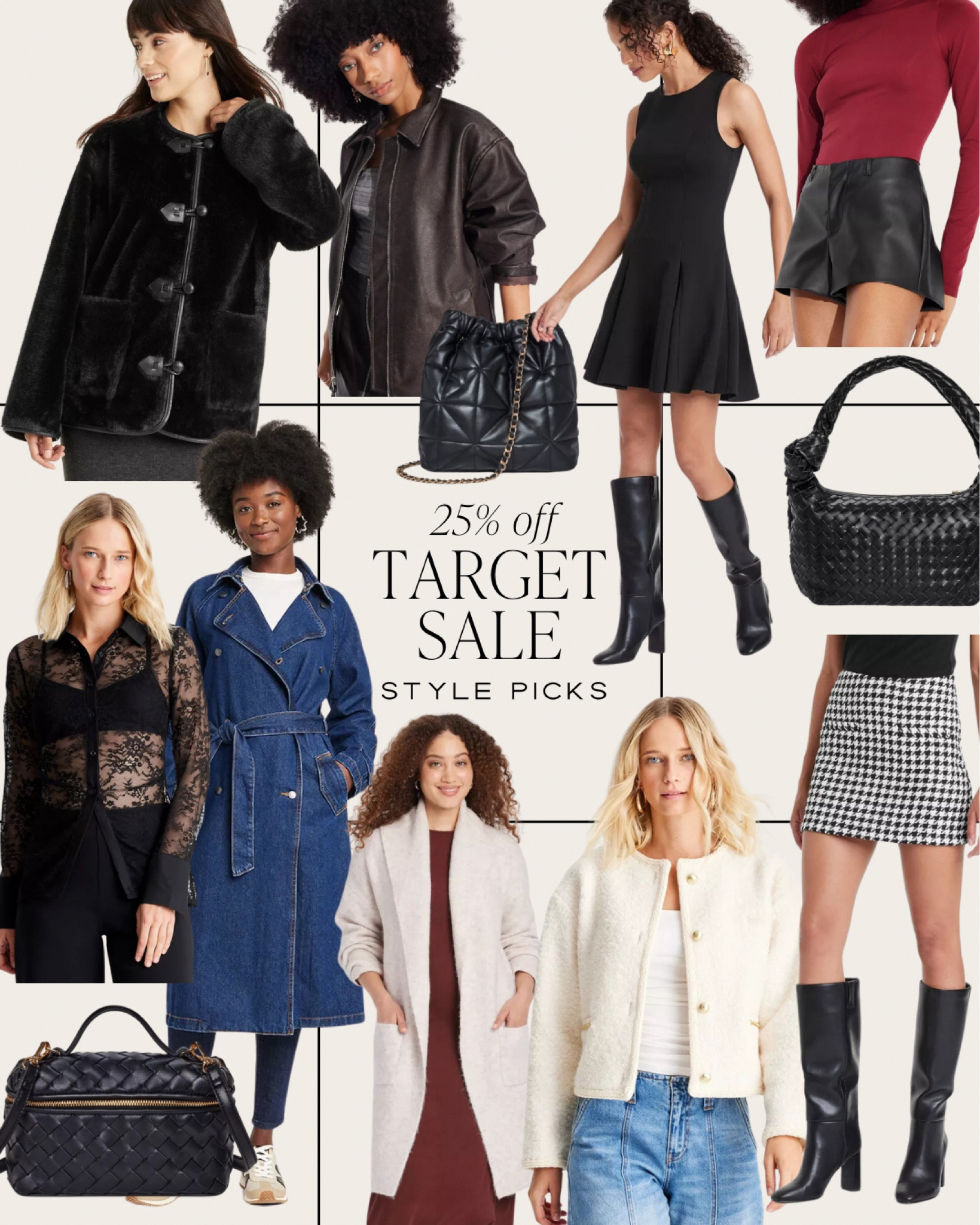 TARGET SALE 🎯 25% off! Stock up on Fall styles & shoes!

Fall style, fall outfit, fall sale, fall fit, November sale, workwear sale, bag sale, shoe sale, boot sale

#LTKSaleAlert #LTKShoeCrush #LTKStyleTip