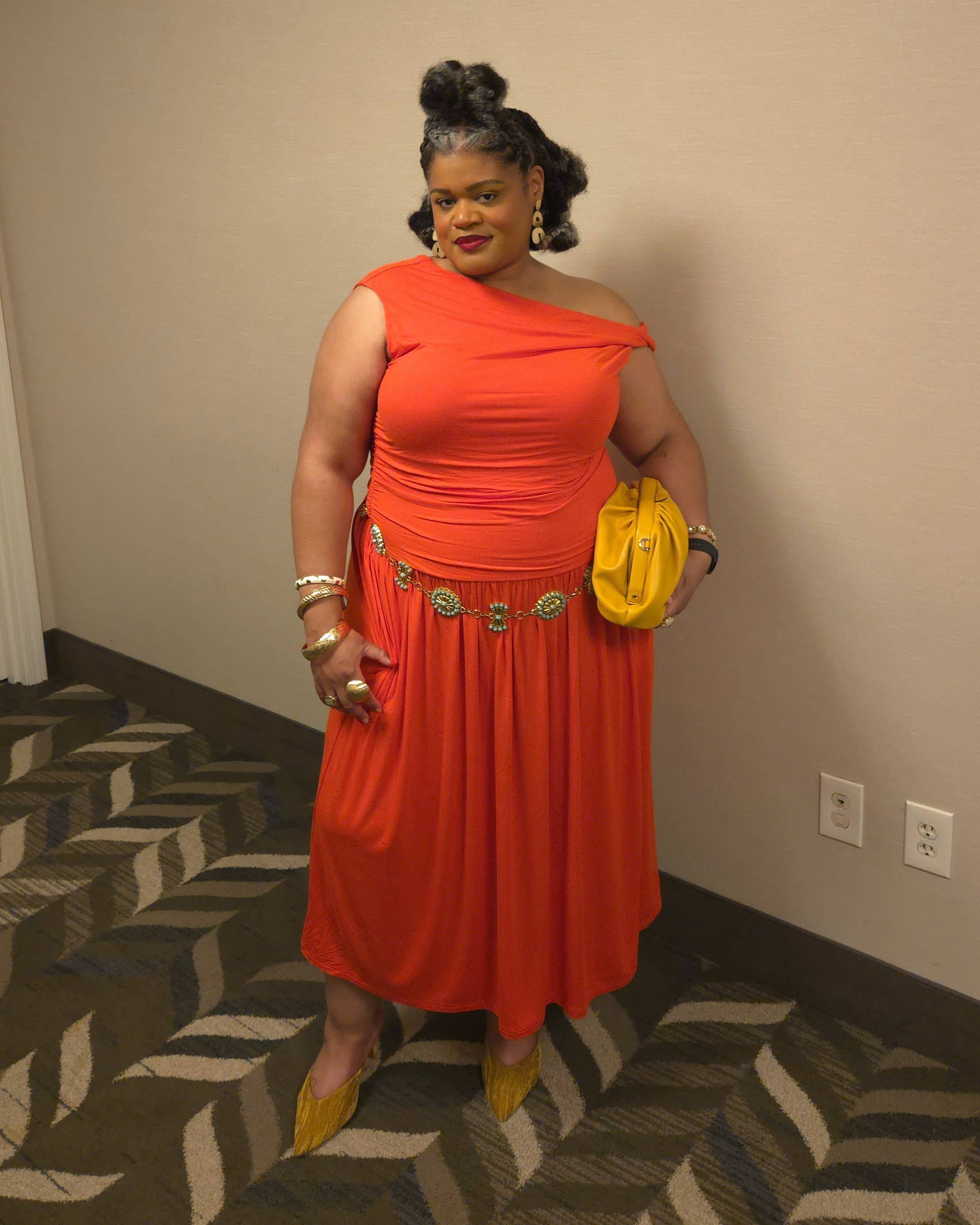 This Old Navy x CJR dress is so beautiful and comfy! I'm wearing a 2X. ✨️

#LTKootd #LTKPlusSize