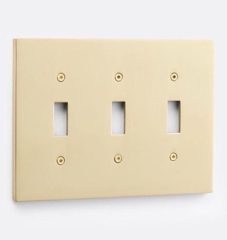 Elevate with brass switch plates 

#LTKhome #LTKfindsunder50