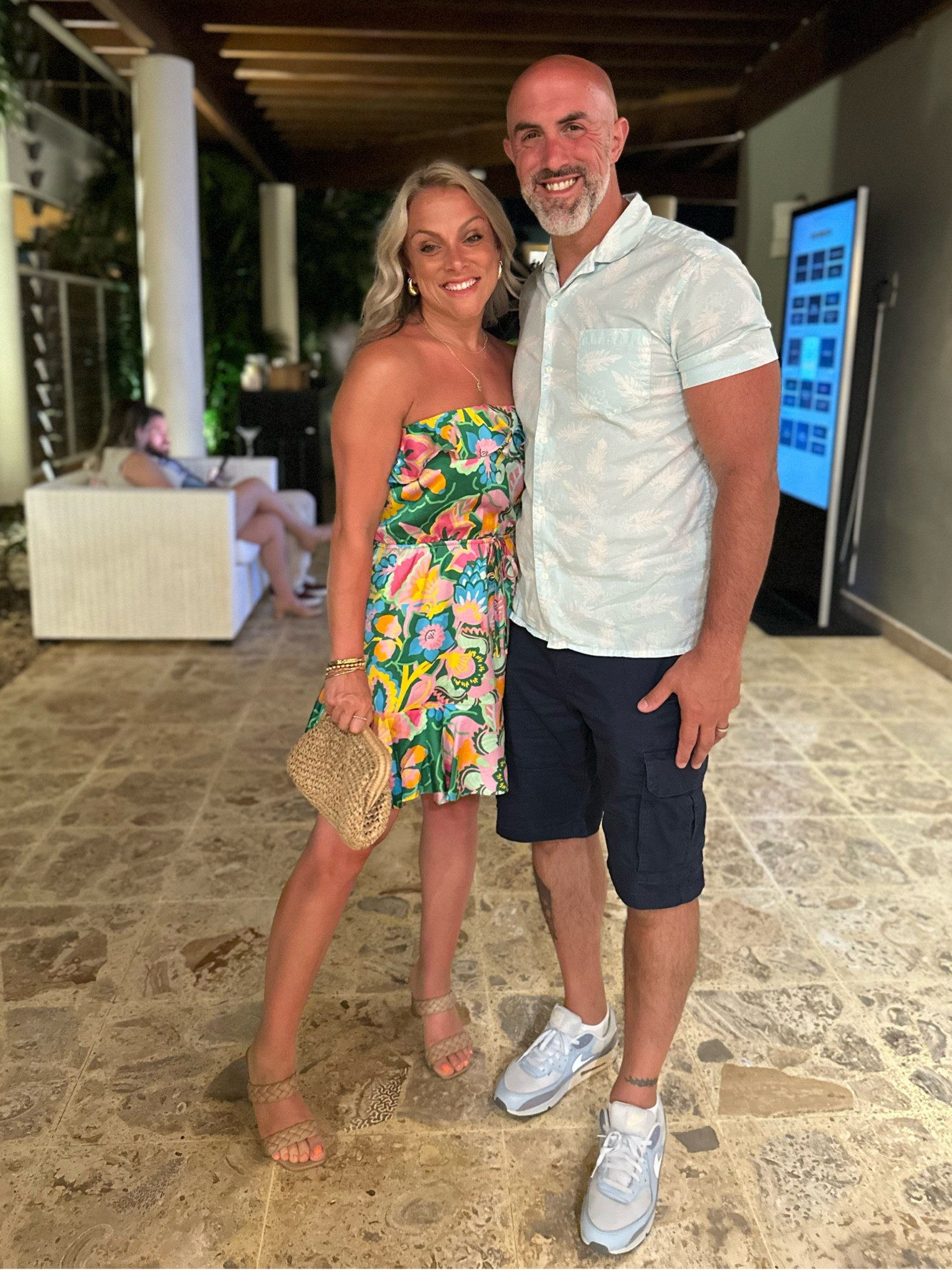 Cutest colorful dress for a summer night out or vacation from @balticborn. Wearing a size small.