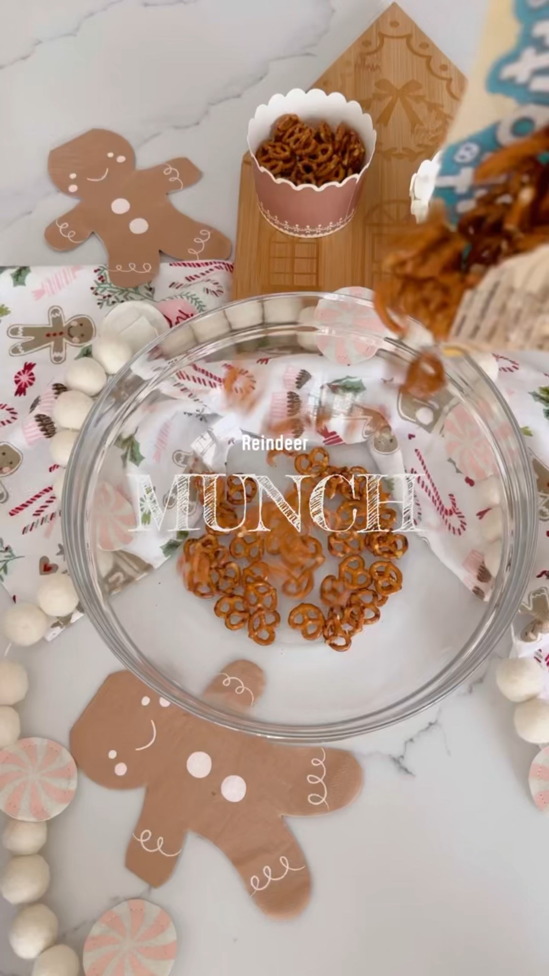 Holiday snack mix ❤️🤍💚 

#LTKHoliday #LTKCyberWeek #LTKSeasonal