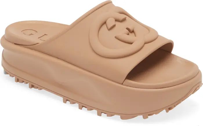 Miami Interlocking G Logo Slide Sandal (Women) | Nordstrom