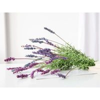 Artificial Lavender Bouquet, Fake Provence Flower Bundle, Living Room Floral Decoration, Party Table Centerpiece, Window Plant Ornament Pick | Etsy (US)