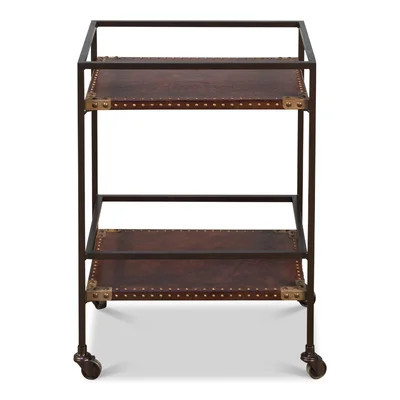 Miriam Industrial Bar Cart | Wayfair North America