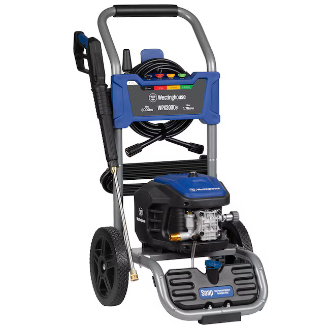 Westinghouse WPX3000e 3000 PSI 1.76-GPM Cold Water Electric Pressure Washer with 5 Spray Tips | Lowe's