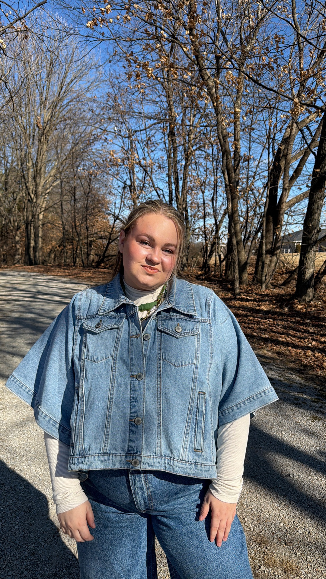 The weather had been gorgeous here in mid- Missouri lately! I loved this look from Friday! Denim on denim is so good for any time of the year 🫶

#LTKMidsize #LTKootd