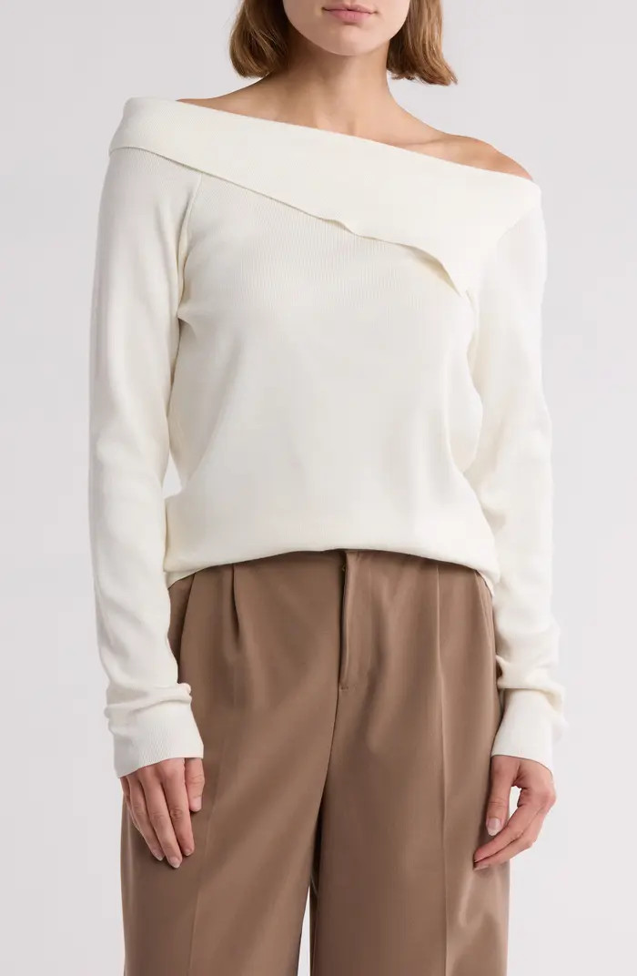 Marilyn Asymmetric Sweater | Nordstrom Rack