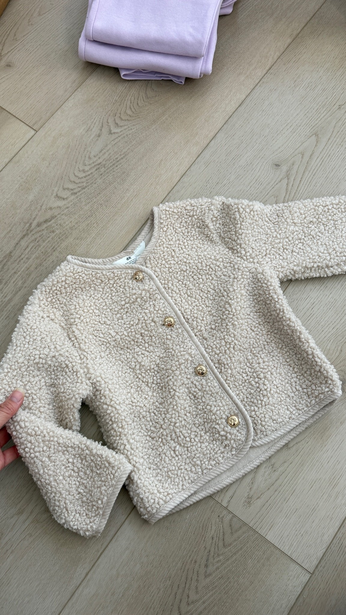 cutest teddy bear jacket for my toddler! #HM #HMKids #ToddlerClothes #ToddlerFinds #clothes

#LTKootd #LTKmomlife #LTKKids