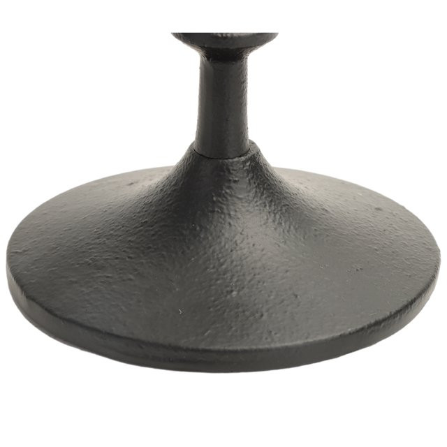 Better Homes & Garden 7.8" Decorative Black Cast Iron Taper Candle Holder, Large - Walmart.com | Walmart (US)