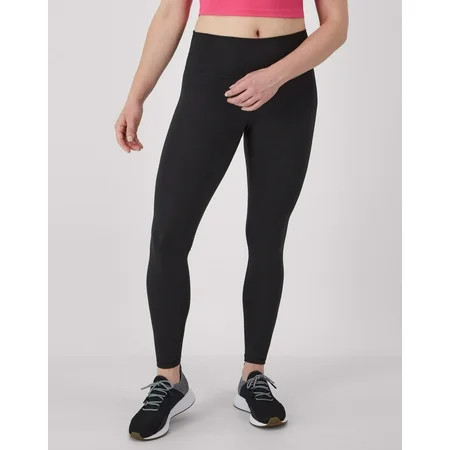 Hanes Moves Leak Protection 7/8 Leggings, 25" Black M Women's | Walmart (US)