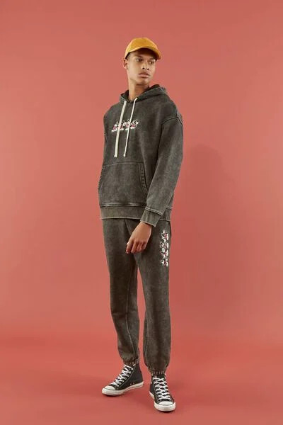 Disney Mickey Mouse Mineral Wash Joggers | Forever 21 | Forever 21 (US)