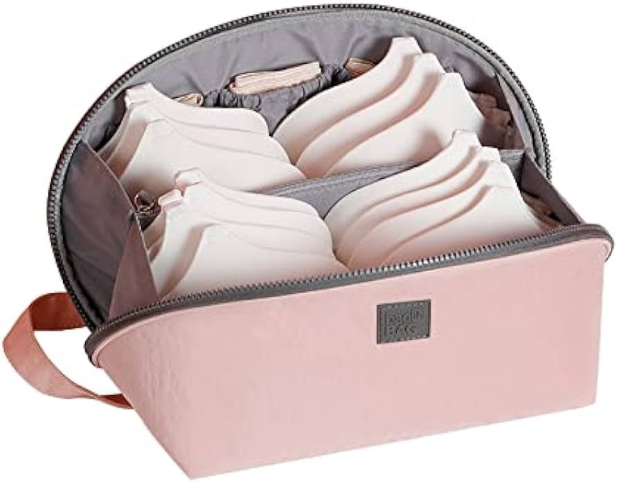 iN. Large Packing Organizer Bra Underwear Storage Bag Travel Lingerie Pouch Organizer Portable Gr... | Amazon (US)