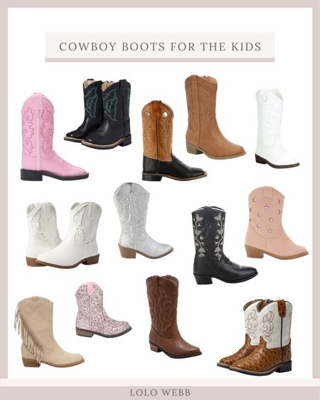 We are fully taking advantage of living in Arizona and rocking our cowboy boots everyday! So you know I had to pick up some cute ones for the kids!

#cowboyboots #kidsboots

#LTKkids