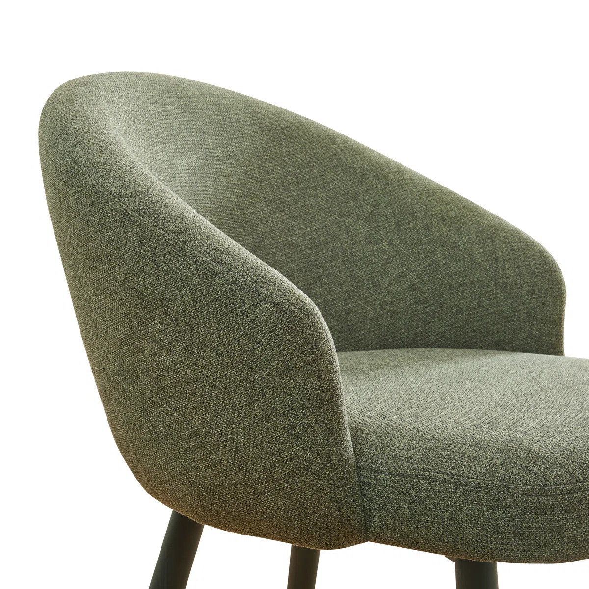 Yandier 19.1" Wide Fabric Dining Chairs (Set of 2) -  Upholstered Seats, Modern Comfort​ | Wayfair North America